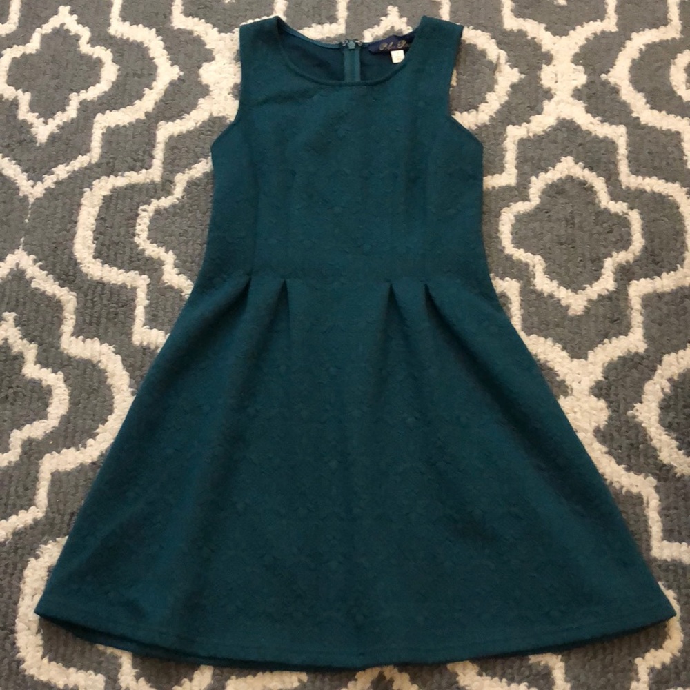 Dark turquoise dress